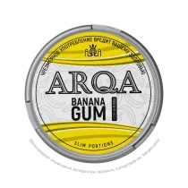Снюс ARQA Banana Gum, 70 мг/г, банановая жвачка, slim portion