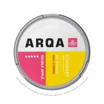 Снюс ARQA Max Strong Double Apple, 100 мг/г, красное и зеленое яблоко