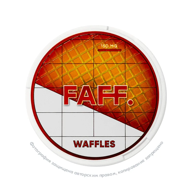 Снюс FAFF Waffles, 150 мг/г, вафля, slim portion