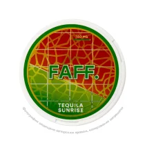 Снюс FAFF Tequila sunrise, 150 мг/г, Текила санрайз (текила, апельсиновый сок, гренадин), slim portion
