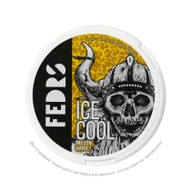 Снюс FEDRS Ice Cool №9 Melon Hard, 65 мг/г, дыня, slim portion