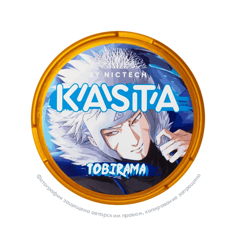 Снюс Kasta Anime Tobirama, 125 мг/г, холс, slim portion