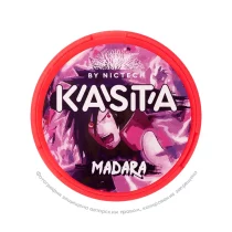 Снюс Kasta Anime Madara, 125 мг/г, морс и мята, slim portion