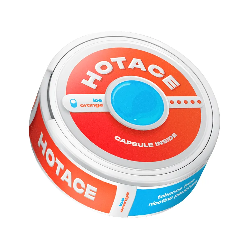 Снюс Iceberg HotAce Ice Orange, 120 мг/г, апельсин с холодком, slim portion, с капсулой