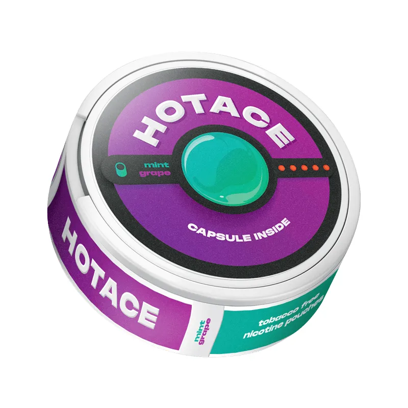 Снюс Iceberg HotAce Mint Grape, 120 мг/г, виноград с холодком, slim portion, с капсулой