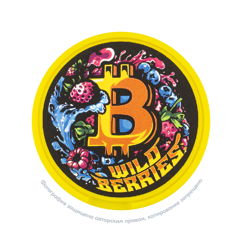 Снюс Bitcoin Wild Berries, 150 мг/г, дикие ягоды, slim portion