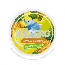 Снюс Iceberg Strong Apple Lemon Pineapple, 75 мг/г, яблоко, лимон и ананас, slim portion