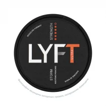 Снюс LYFT Ultra Storm, 25 мг/г, мята с холодком, slim portion, white