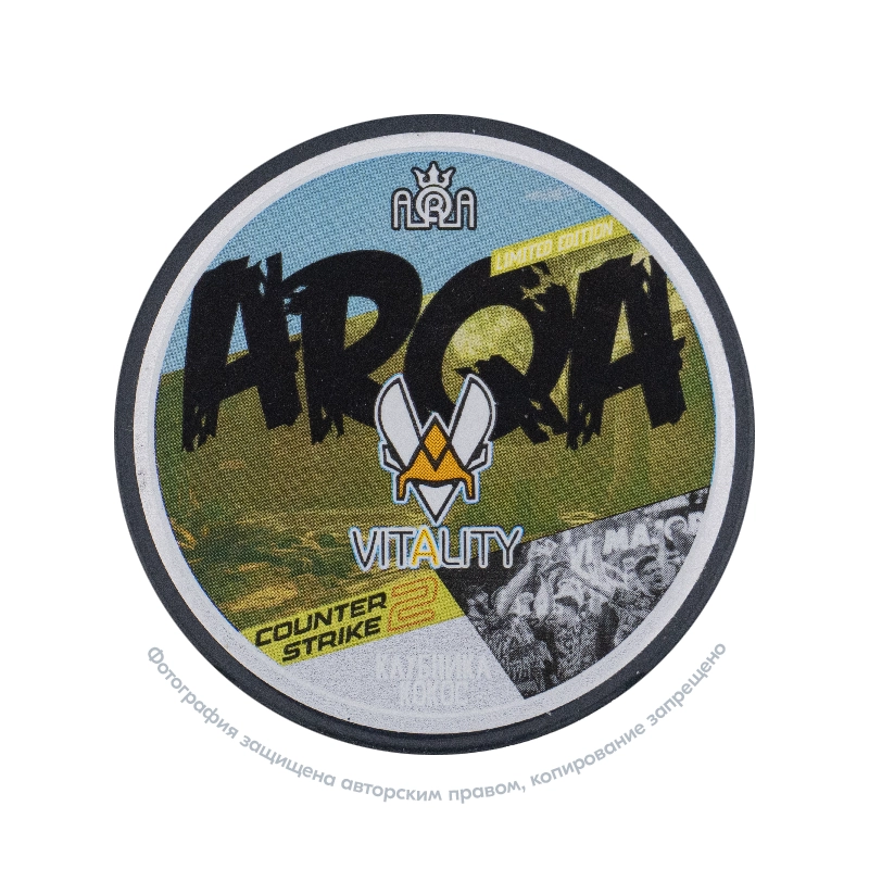 Снюс ARQA Counter-Strike 2 Vitaliti, 120 мг/г, клубника и кокос, limited edition
