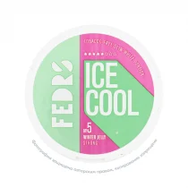 Снюс FEDRS Ice Cool №5 Winter Jelly Strong, 55 мг/г, вишня, slim portion